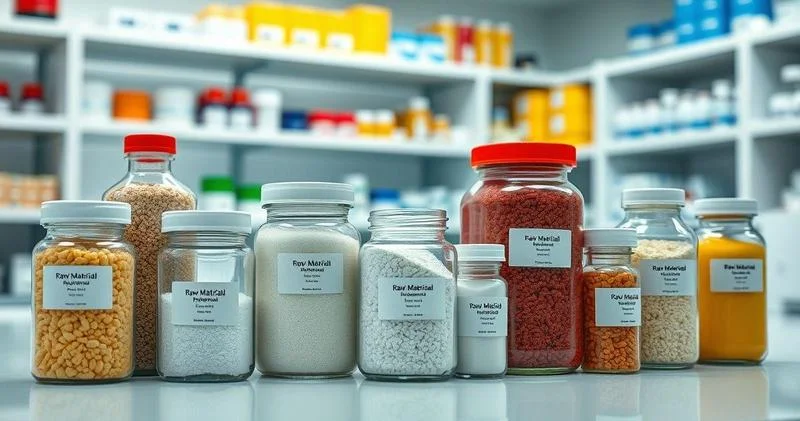 Materia prima para industria farmaceutica